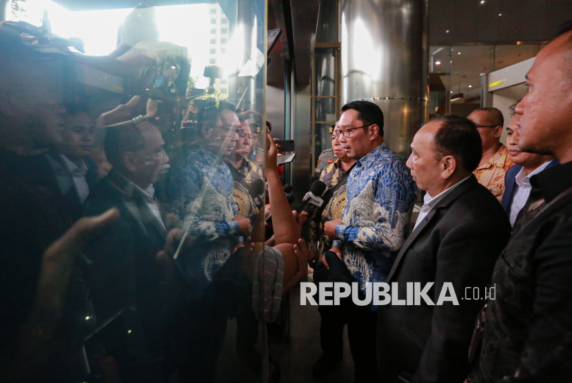 Penuhi Panggilan KPK, Ridwan Kamil Mengaku tak Mengetahui Poin-Poin Perkara yang Menjeratnya