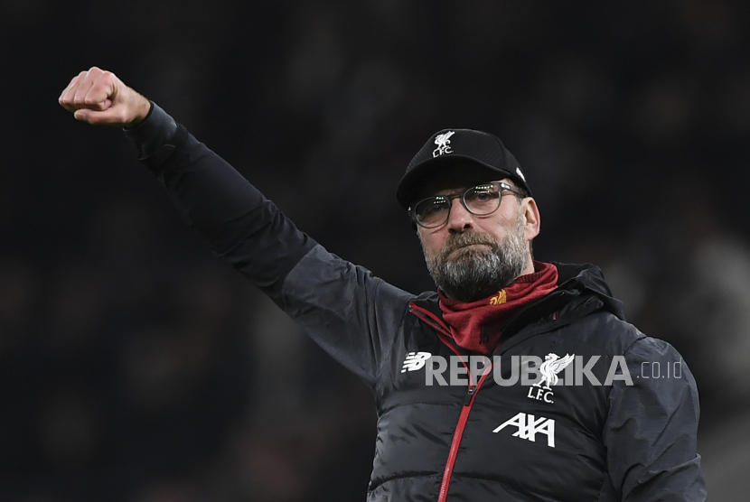 Pelatih Liverpool, Juergen Klopp.