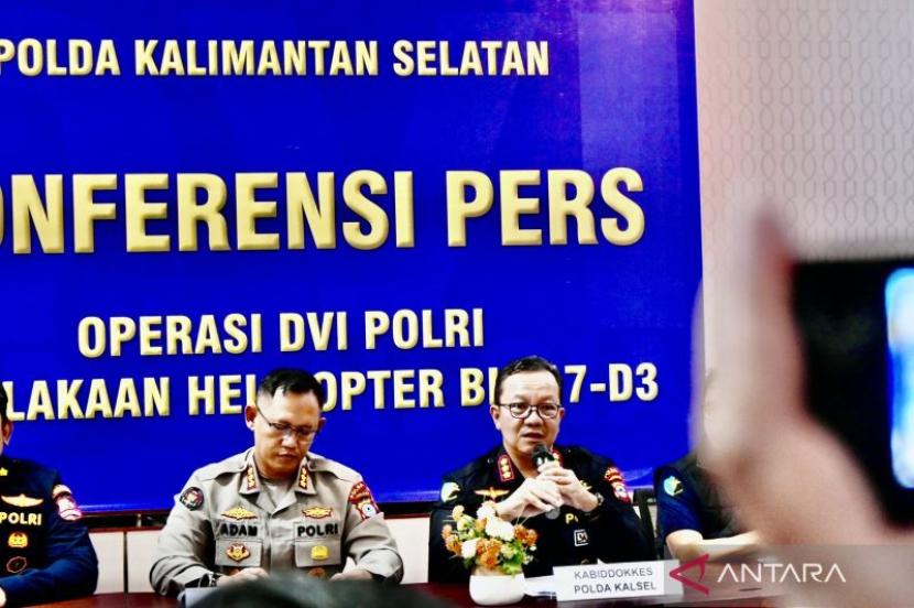 Tim DVI minta media jaga perasaan keluarga korban heli jatuh di Kalsel.