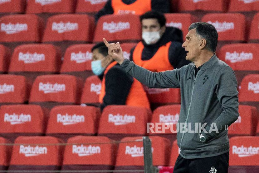 Pelatih Alaves Jose Luis Mendilibar dipecat, Selasa (5/4/2022).