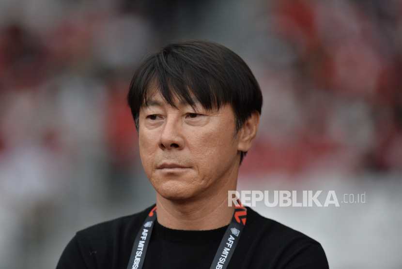 Pelatih timnas Indonesia Shin Tae Yong 