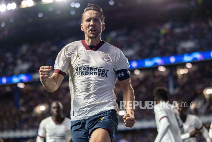 Luuk de Jong saat masih bermain untuk PSV Eindhoven.