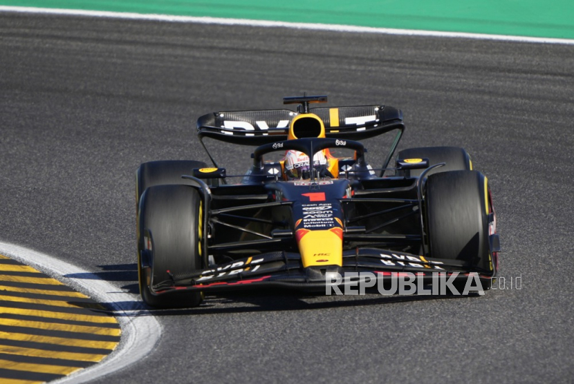 Pembalap F1 asal Belanda Max Verstappen dari tim Red Bull Racing.