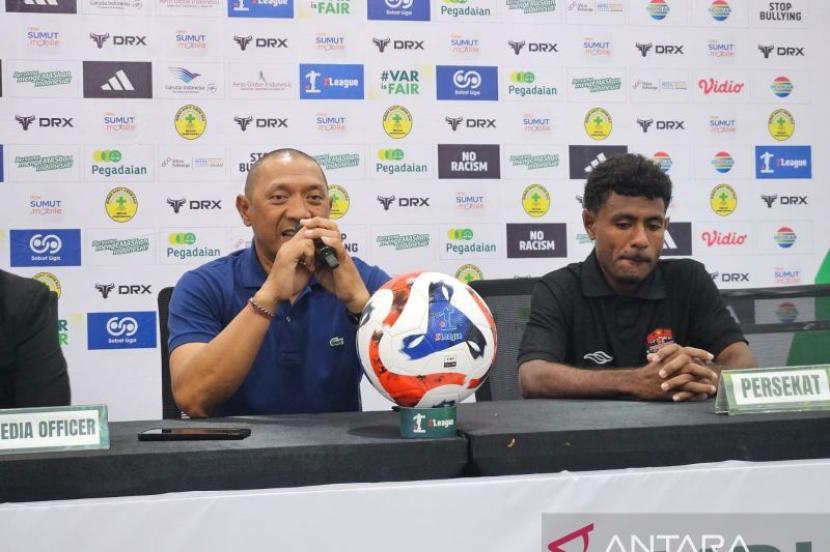 Perasaan pelatih Persekat campur aduk setelah tundukkan PSMS.