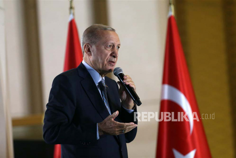 Presiden Turki Recep Tayyip Erdogan menekankan ingin membentuk ikatan keamanan dan perdamaian di seluruh dunia. 