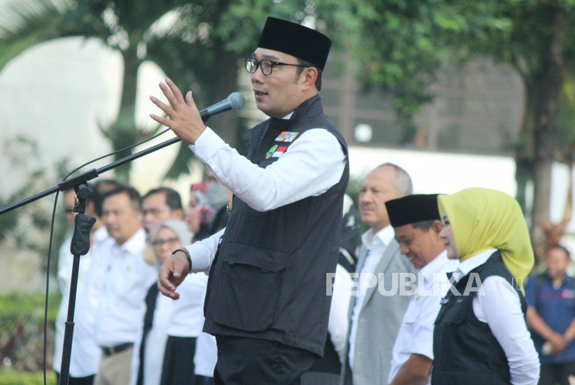 Gubernur Jawa Barat Ridwan Kamil (Emil). Ridwan Kamil sebut 60 ribu pungli dilakukan masyarakat, jangan hanya menyoroti aparat