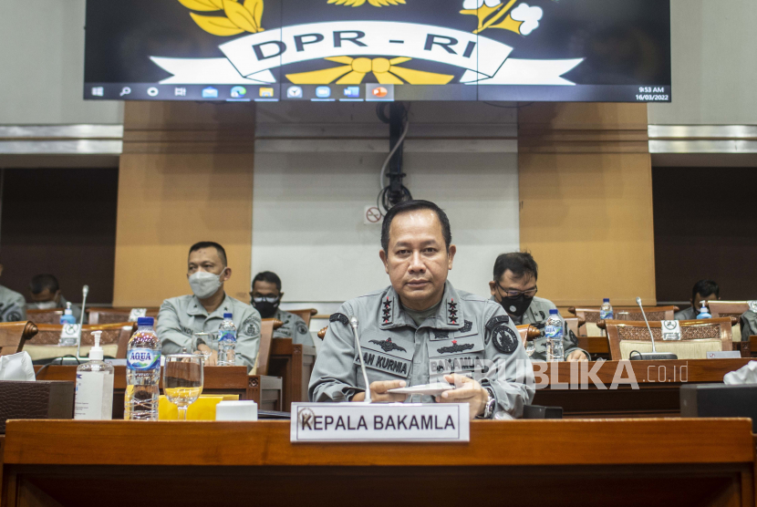 Kepala Badan Keamanan Laut (Bakamla) Laksdya TNI Aan Kurnia