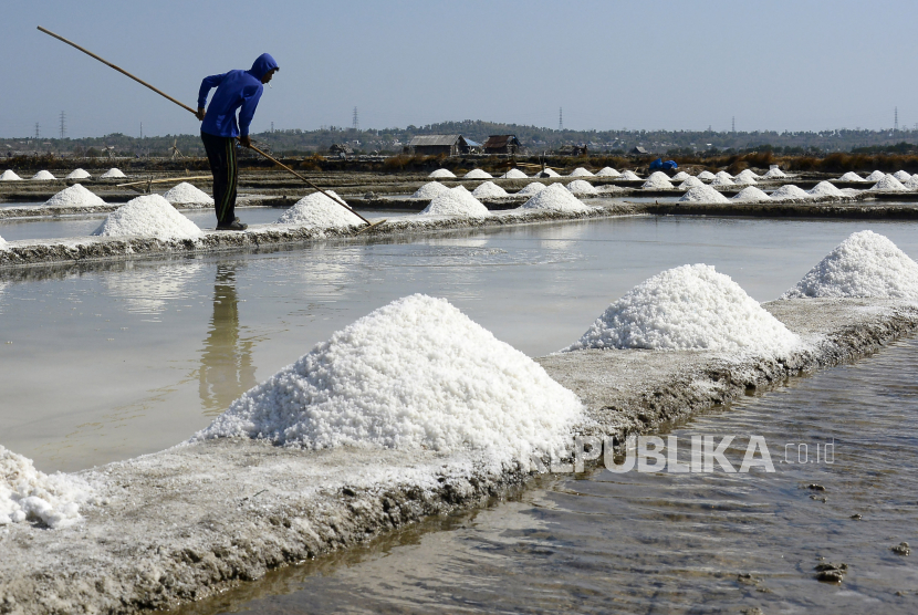 40 Persen Tambak Garam Di Cirebon Hilang Akibat Abrasi - Rejabar.co.id