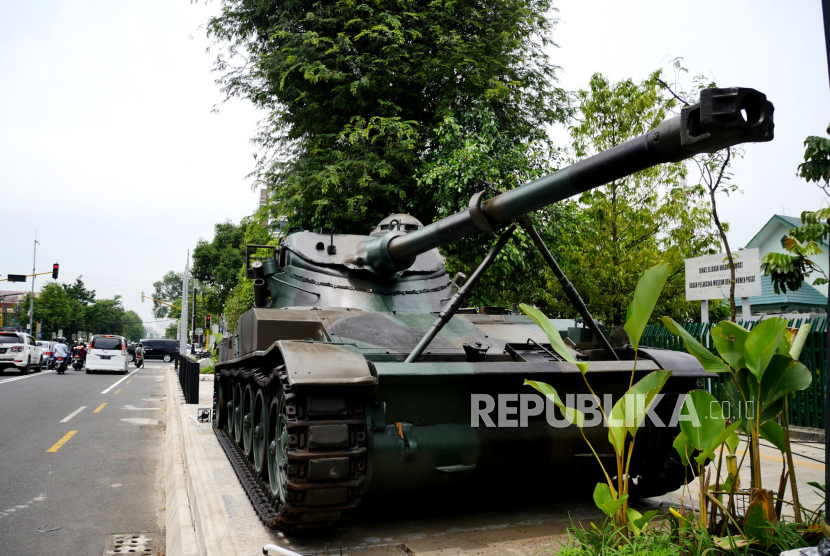 Satu Tank Ringan AMX13 