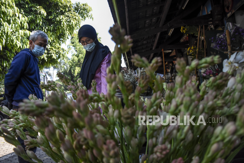 Pedagang Bunga Cianjur Alami Penurunan Penjualan (ilustrasi).