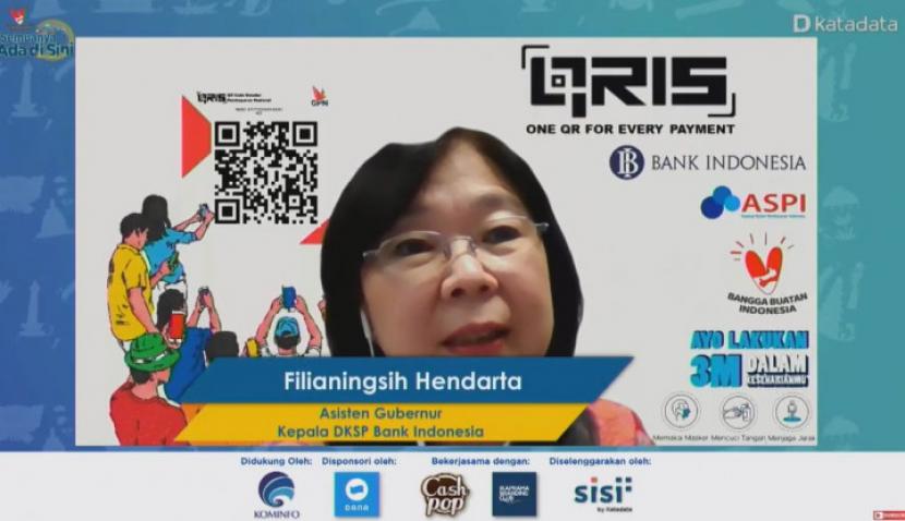 Bank Indonesia Perpanjang Diskon bagi UMKM Pengguna QRIS. (FOTO: Katadata)