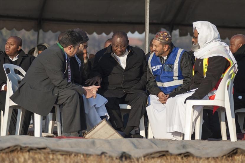 Presiden Cyril Ramaphosa mengatakan bahwa Islam memiliki sejarah yang kaya dan membanggakan di Afrika Selatan