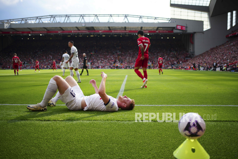 Gelandang Tottenham Hotspur Dejan Kulusevski.