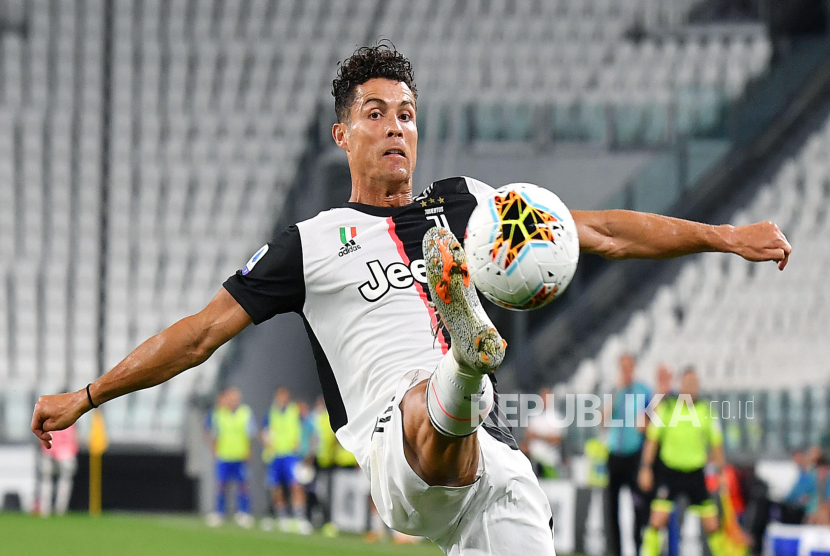  Penyerang Juventus, Cristiano Ronaldo 