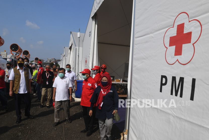 Logo Palang Merah Indonesia (PMI).