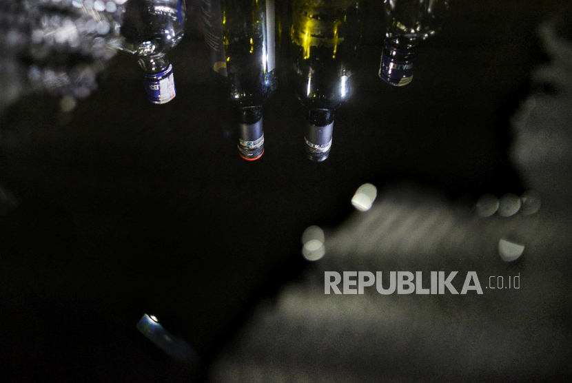 MUI Sepakat Judul RUU Larangan Minuman Beralkohol. Foto:    Ilustrasi Miras