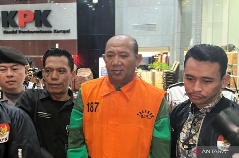 Bupati Langkat Syah Afandin irit Bicara Usai Jadi Tersangka Suap KPK