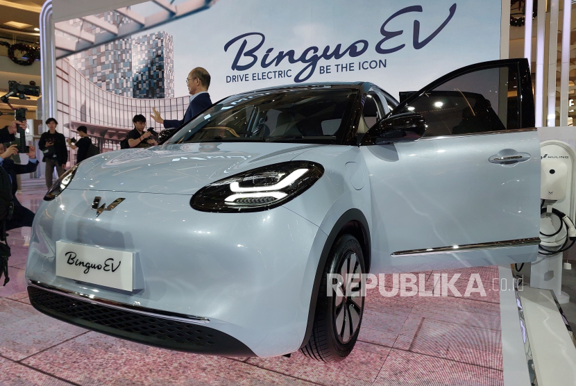Wuling Motors resmi luncurkan kendaraan listrik kedua mereka di Indonesia, BinguoEV. 
