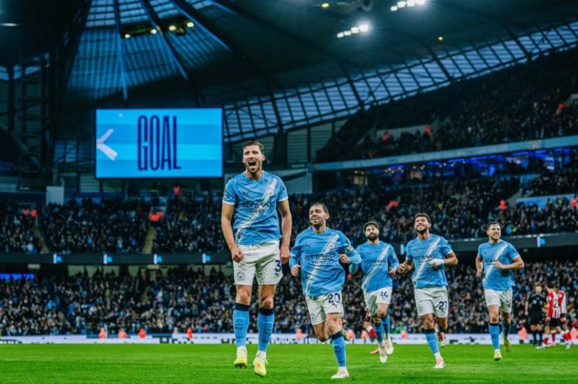 Manchester City Hantam Sunderland 3-0, Dekati Arsenal di Puncak Klasemen