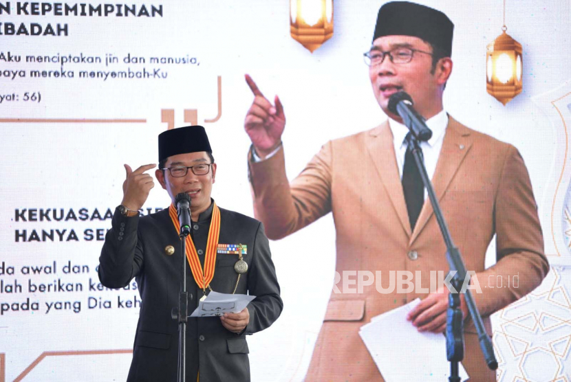 Mengenal KH Muhyiddin, Ulama yang Wariskan Darah NU ke Ridwan Kamil. Foto:   Gubernur Jawa Barat Ridwan Kamil 