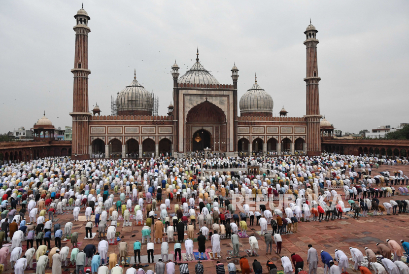 Umat Muslim di New Delhi, India