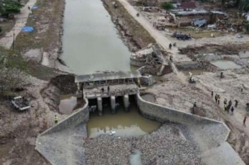 Kemen PU Percepat Pemulihan Irigasi Jambo Aye Pascabencana