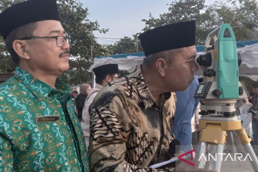 Kemenag Belitung: Pengamatan hilal terhalang awan tebal.
