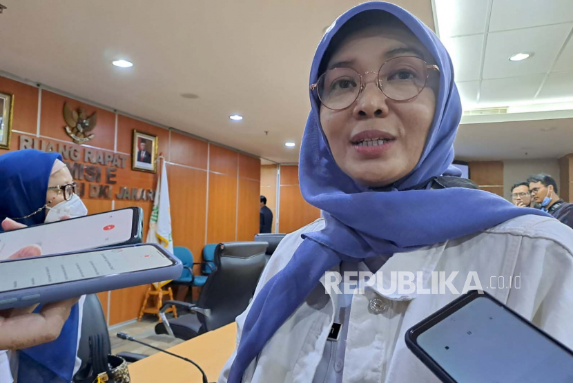 Pelaksana Tugas (Plt) Kepala Dinas Kesehatan (Dinkes) DKI Jakarta, Ani Ruspitawati. 