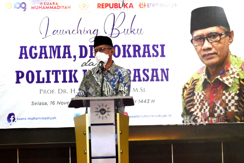 Ketua Umum PP Muhammadiyah Haedar Nashir. Muhammadiyah apresiasi capaian akademis Prof Haedar Nashir