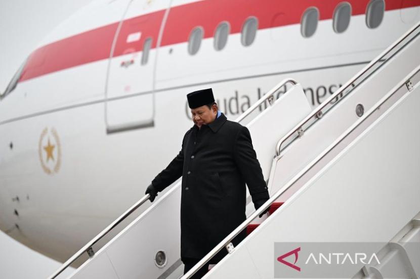 Prabowo tiba di Washington DC untuk tiga agenda.