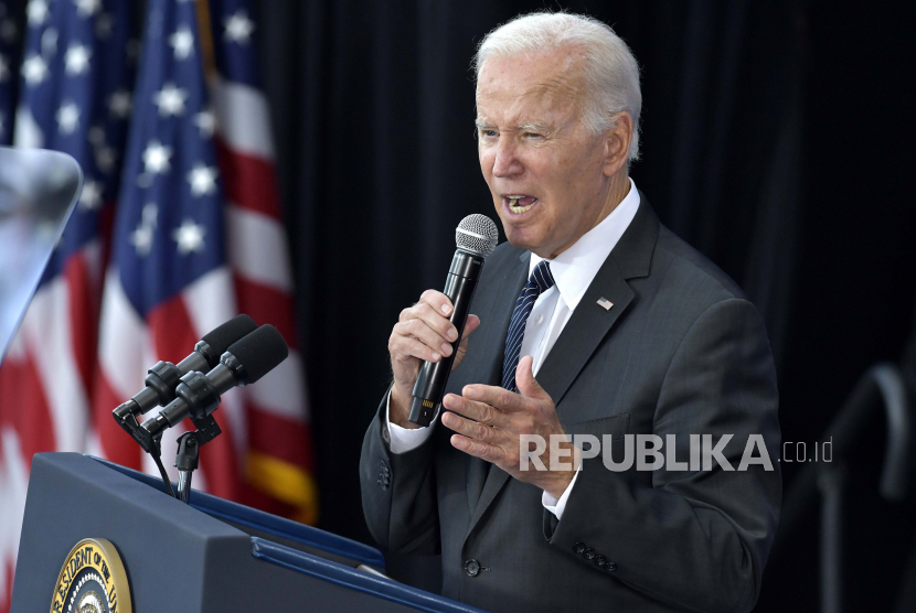Presiden Amerika Serikat (AS) Joe Biden mengatakan pandemi telah usai. 