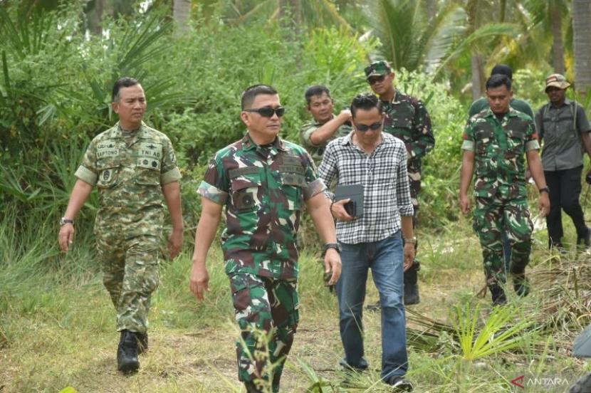 Korem 133 Tinjau Proyek Ketahanan Pangan di Pohuwato