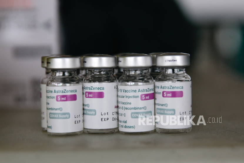 Ilustrasi. Sumbangan vaksin Covid-19 Astrazeneca diberikan oleh Korsel yang saat ini telah mempercepat program vaksinasi.