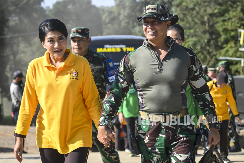 Panglima Jenderal TNI Andika Perkasa Cek Kesiapan Pengamanan Pernikahan Kaesang-Erina (ilustrasi).