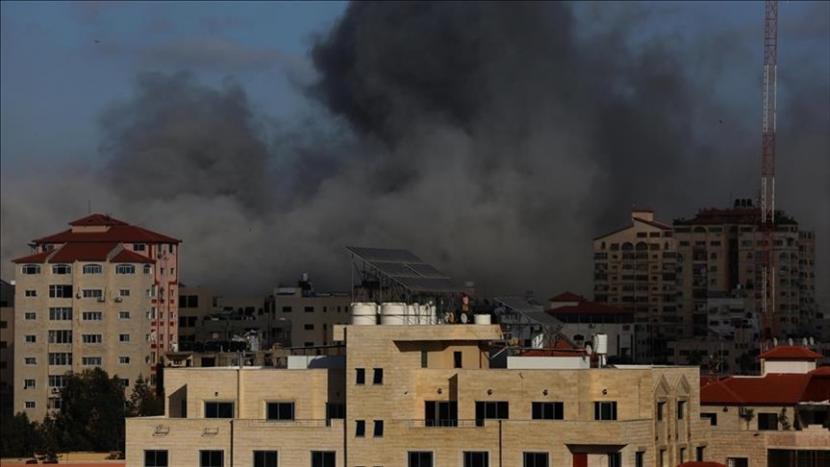 Serangan udara Israel itu membunuh dua orang Palestina, termasuk seorang anak, serta melukai 10 lainnya - Anadolu Agency