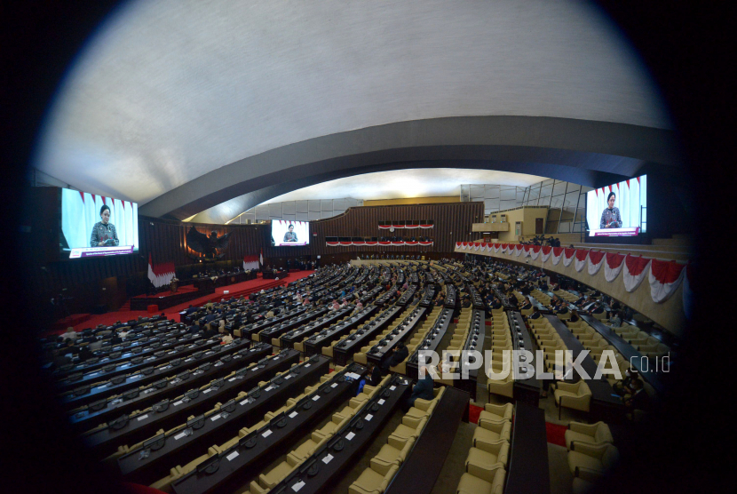 ILUSTRASI Gedung DPR