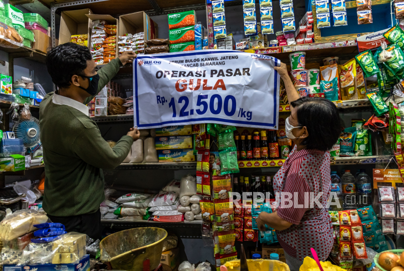 Salah satu kios di Pasar Bulu, Semarang, Jawa Tengah. Ada 6.000 kios kosong di 52 pasar tradisional Semarang.
