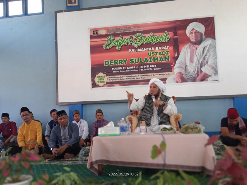 Ceramah Ustad Derry Sulaiman di Rutan Sambas: Dunia Sementara Akhirat Selamanya