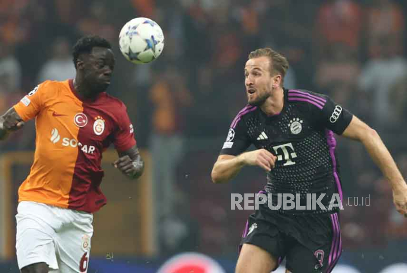 Jalannya laga Galatasaray Vs Munchen. 