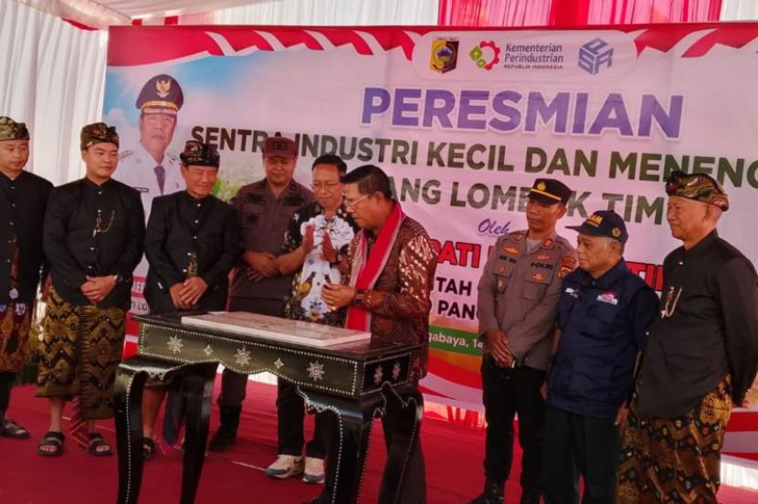 Bupati Lombok Timur Resmikan Pabrik IKM Porang untuk Tingkatkan Ekonomi