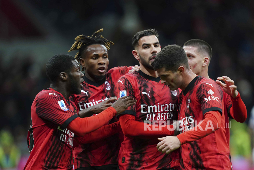 AC Milan menang melawan Fiorentina, Ahad (26/11/2023). 