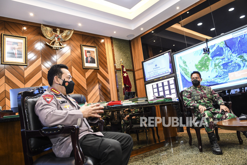 Kapolri Temui Kepala Staf Angkatan Darat Di Mabesad | Republika Online