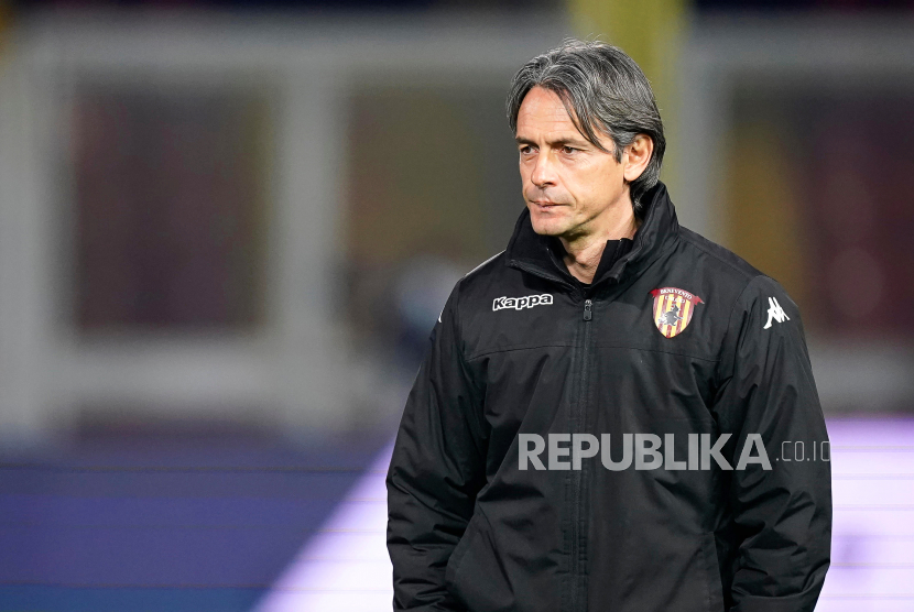 Pelatih kepala Benevento Filippo Inzaghi