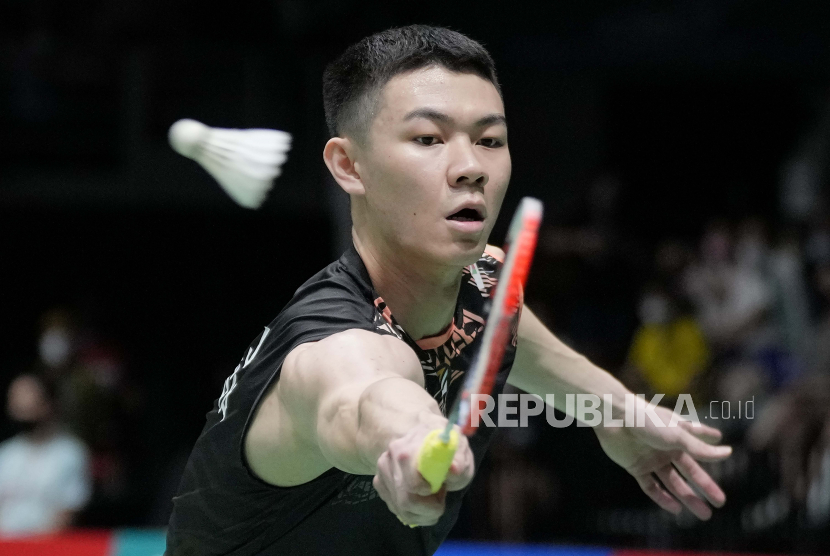 Lee Zii Jia, pebulu tangkis tunggal putra Malaysia yang meraih perunggu di Olimpiade Paris 2024.