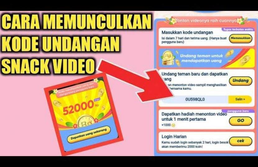 Kode Undangan Snack Video Yang Tidak Muncul, Begini Cara Mengatasinya