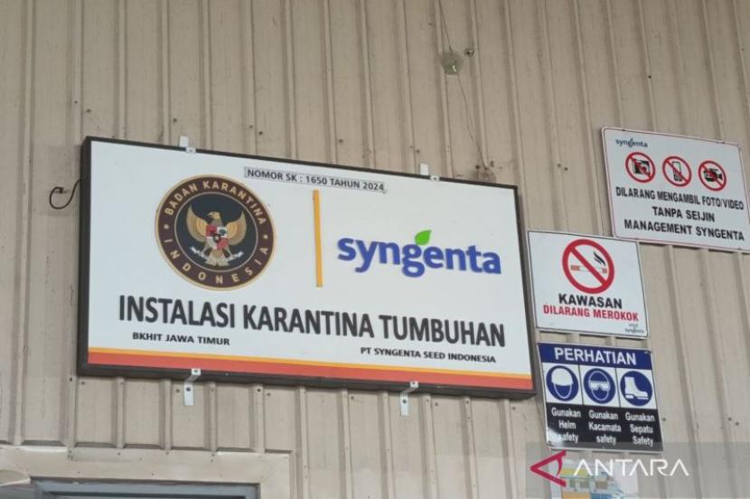 Barantin mendukung perusahaan membangun fasilitas laboratorium karantina mandiri..