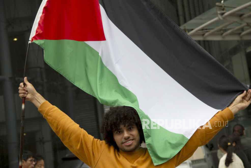 Aksi bela Palestina.
