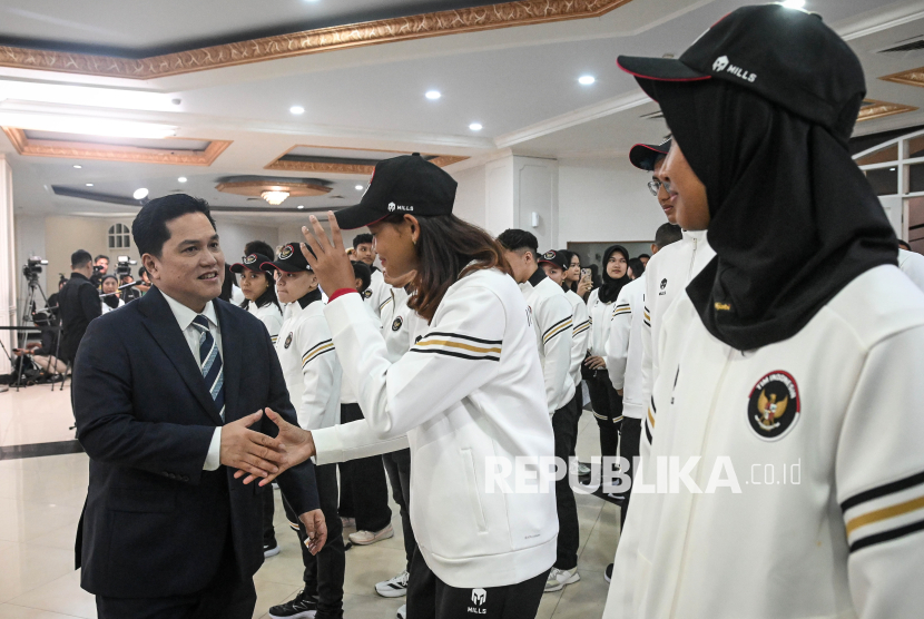 Menpora Erick Thohir Lepas Kontingen Asean Youth Games dan ISG 2025
