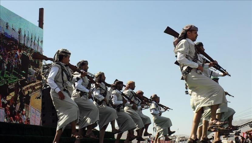 Pemberontak Houthi di Yaman mengklaim menembak jatuh drone mata-mata Amerika Serikat di Provinsi Marib pada Selasa (22/6)