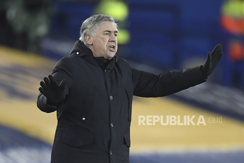  Manajer Everton Carlo Ancelotti